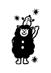 ポムリエお正月イラスト